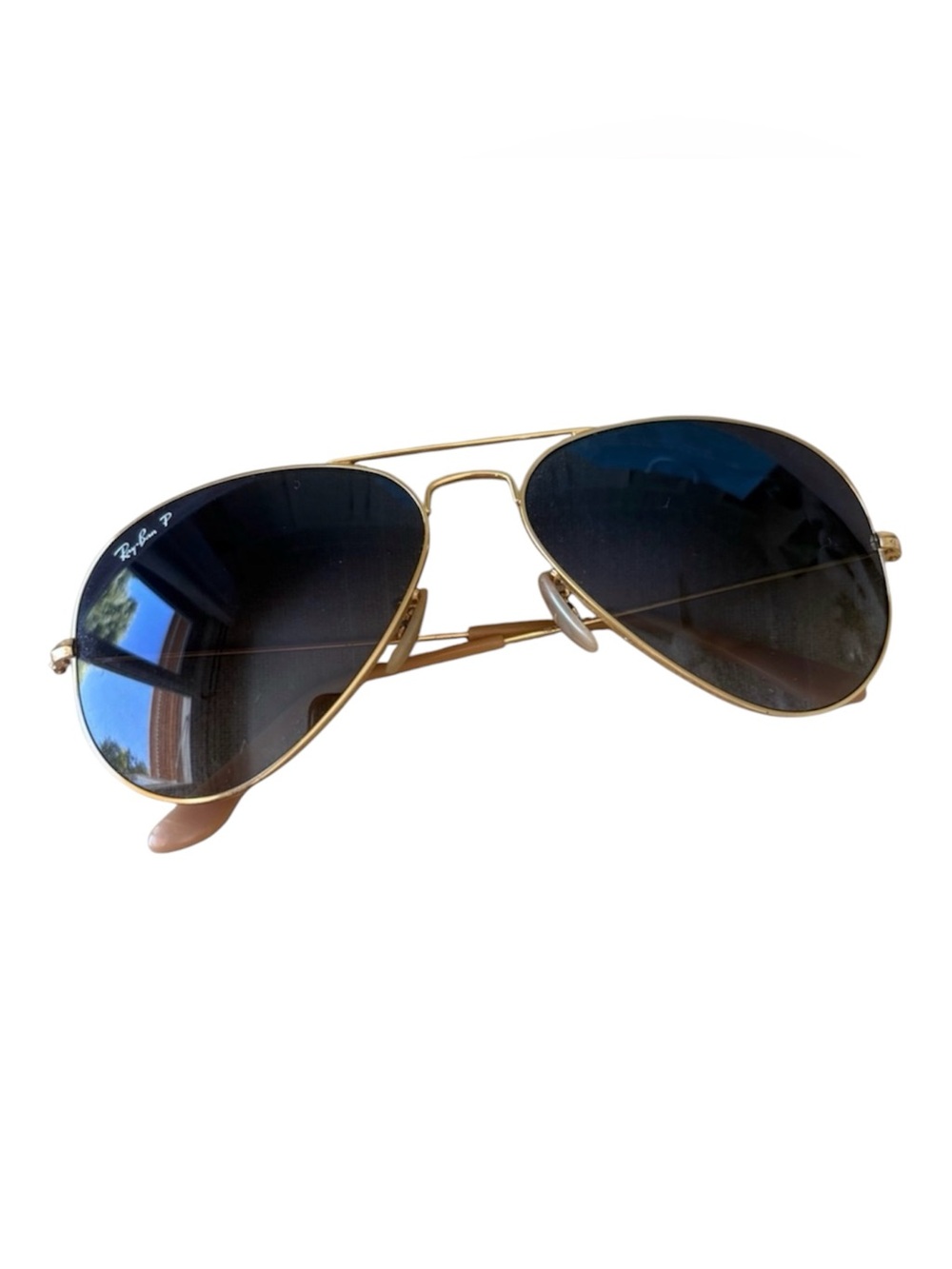 Ray‑Ban RB3025 Aviator 58mm Gold / Blue Polarized 001/76 aviator large metal